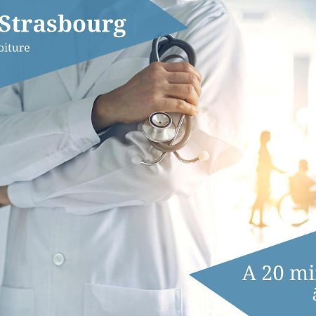 Le Zenith - Parking Prive & Wifi - 5 Min Zenith De Strasbourg Apartman Kültér fotó