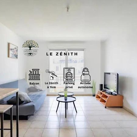 Le Zenith - Parking Prive & Wifi - 5 Min Zenith De Strasbourg Apartman Kültér fotó