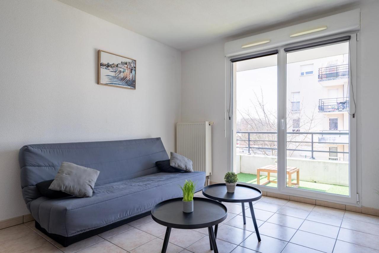 Le Zenith - Parking Prive & Wifi - 5 Min Zenith De Strasbourg Apartman Kültér fotó