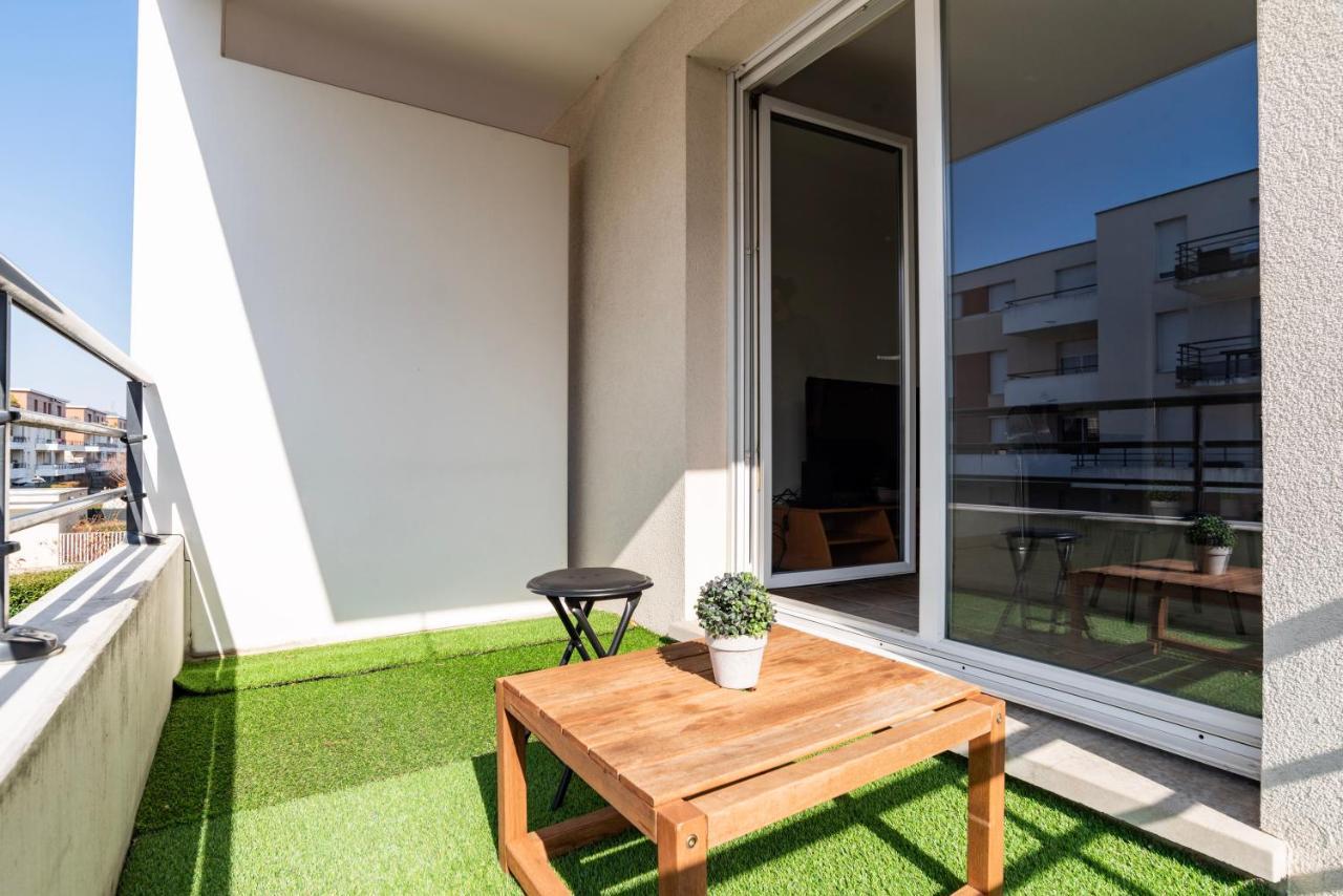 Le Zenith - Parking Prive & Wifi - 5 Min Zenith De Strasbourg Apartman Kültér fotó
